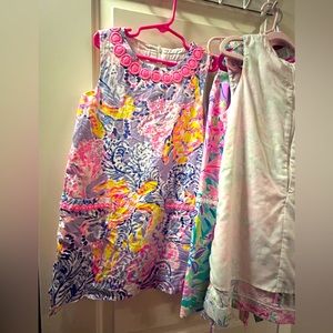 Girls Little Lilly Classic Shift Dress in So Snappy GUC